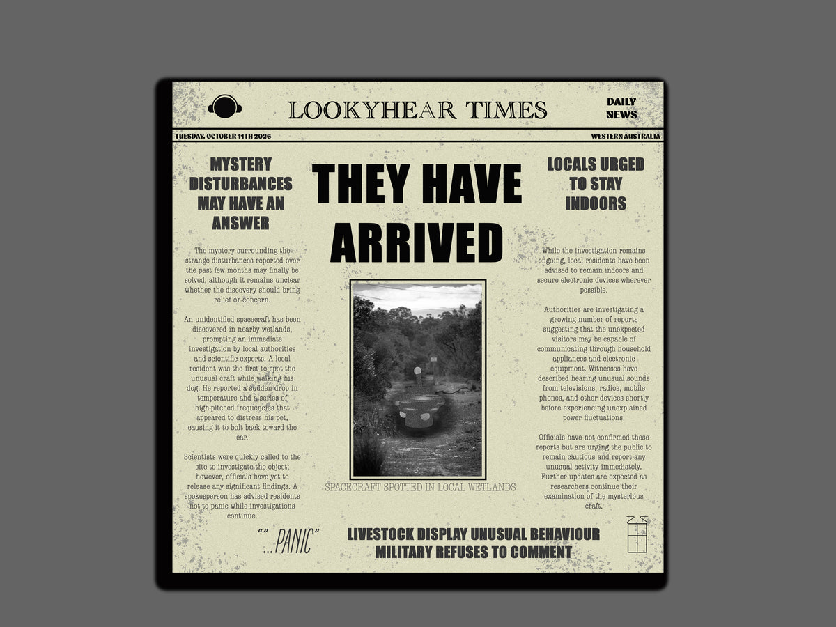 They Have Arrived - Audio and Visual Sample Pack
